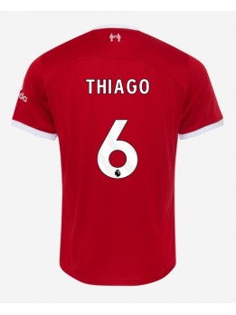 Liverpool Thiago Alcantara #6 Heimtrikot 2023-24 Kurzarm